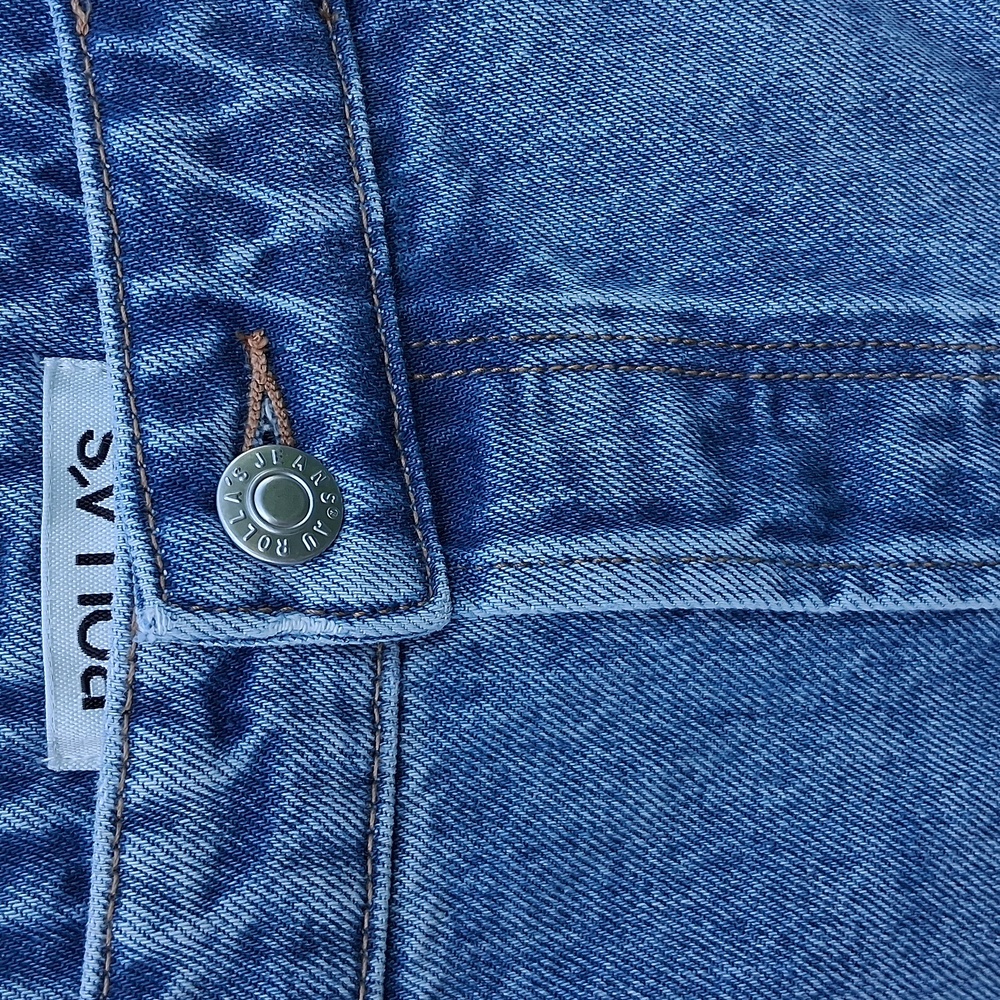 ROLLA'S 90's Relaxed Mid Rise Denim Shorts 26 River Blue - Picture 3 of 7